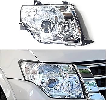 Amazon | 車フロントヘッドライト パジェロV93 V97 V98用ヘッド